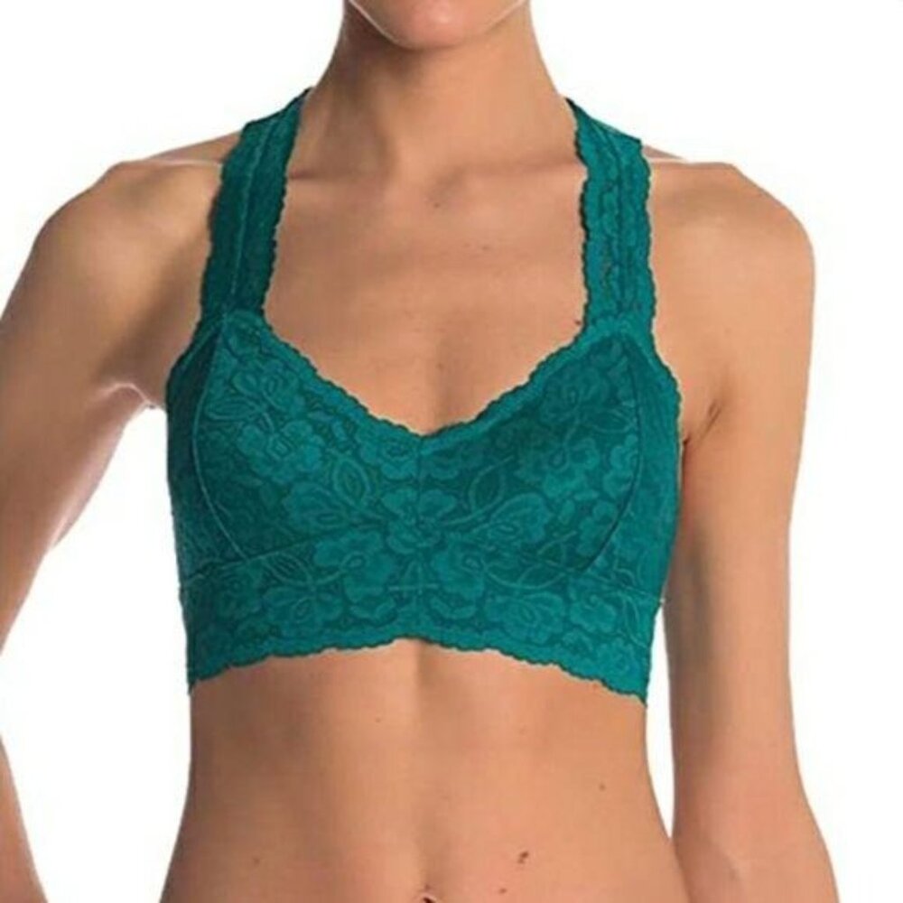 NWT Free People Galloon Racerback Bralette small